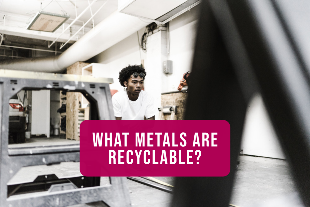 What metals are recyclable thin metal sales